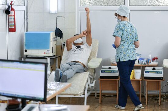 Russia Health Blood Transfusion