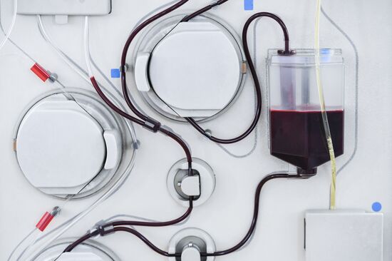 Russia Health Blood Transfusion