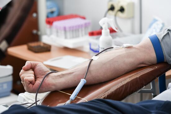 Russia Health Blood Transfusion