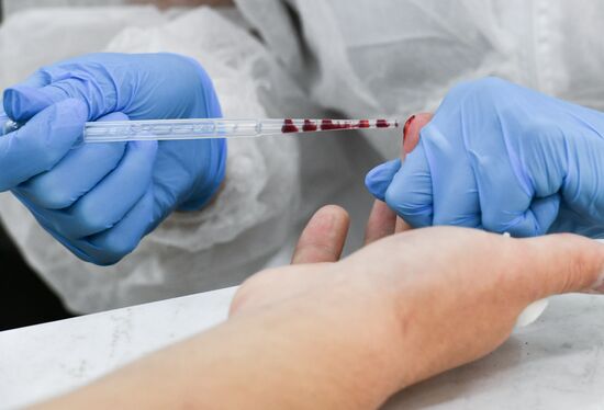 Russia Health Blood Transfusion