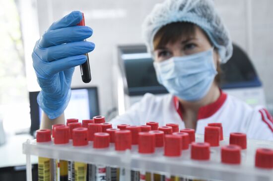 Russia Health Blood Transfusion