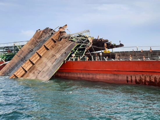 Russia General Hazi Aslanov Tanker Explosion