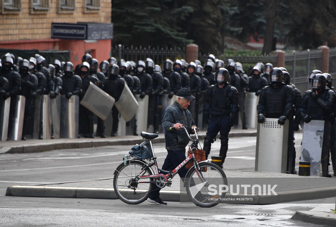 Belarus Presidential Election Protest