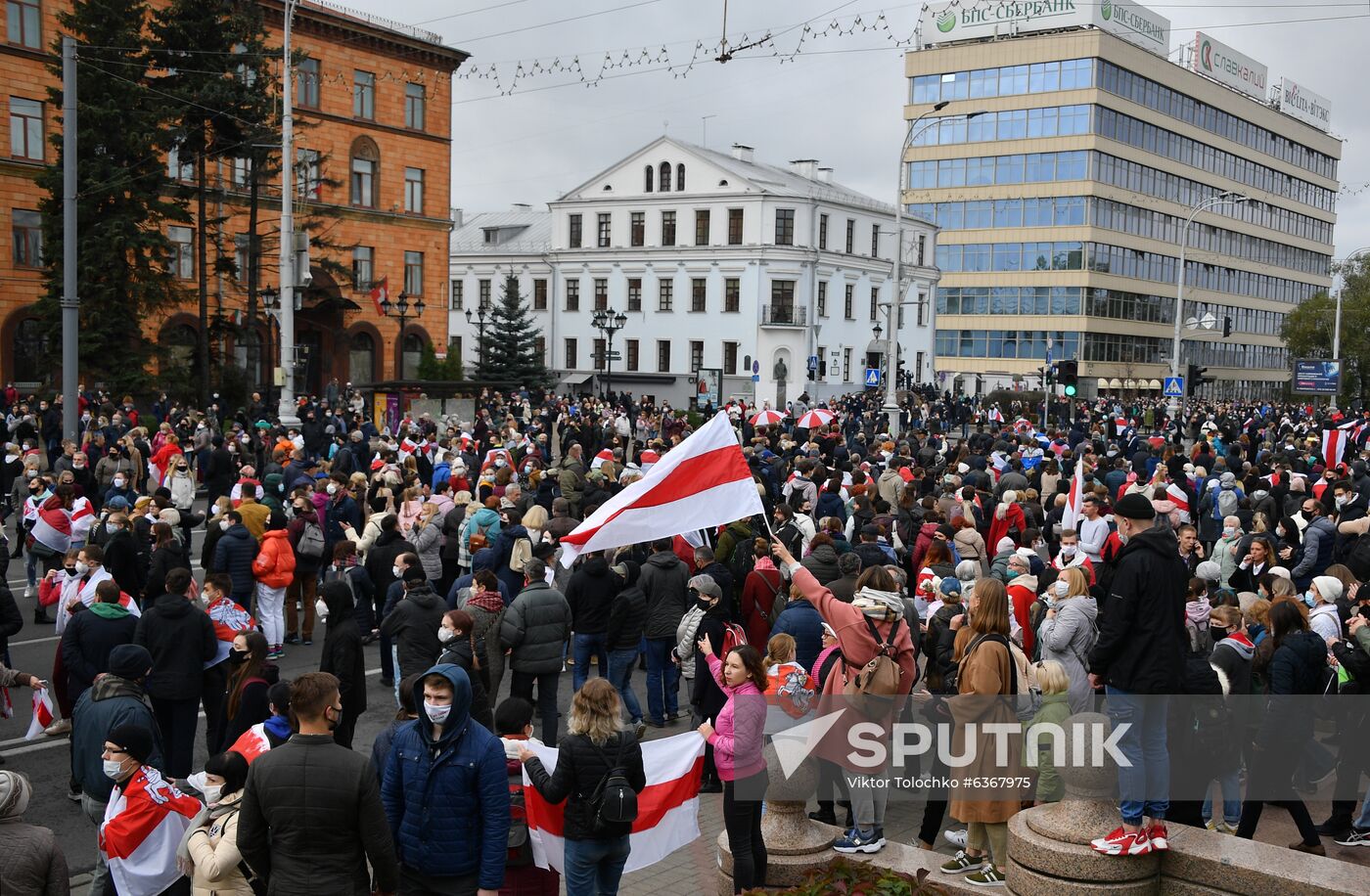 Belarus Presidential Election Protest