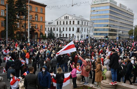 Belarus Presidential Election Protest 