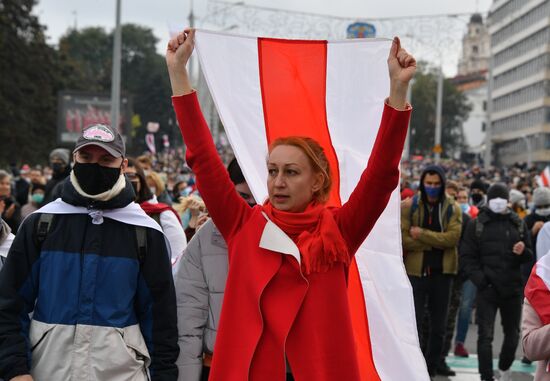 Belarus Presidential Election Protest 