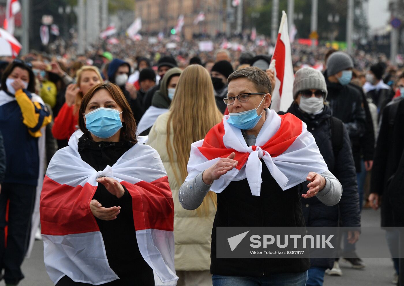 Belarus Presidential Election Protest