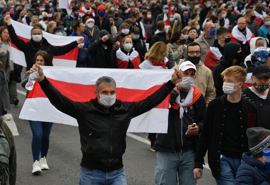 Belarus Presidential Election Protest 