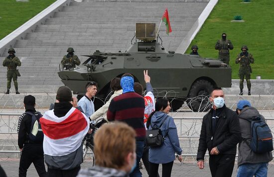 Belarus Presidential Election Protest 