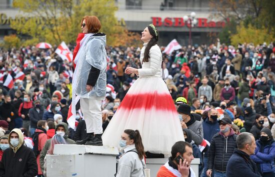 Belarus Presidential Election Protest 