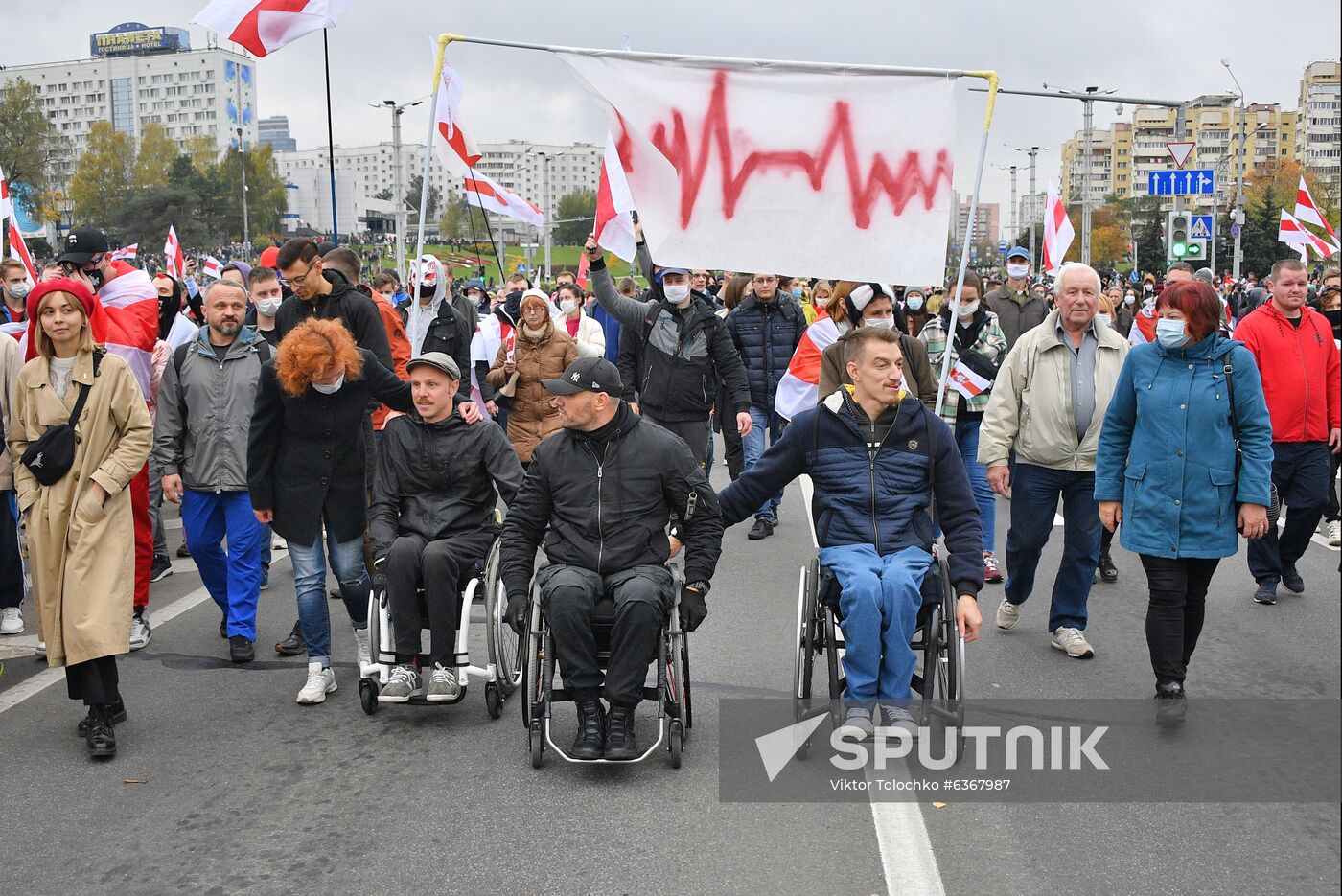 Belarus Presidential Election Protest