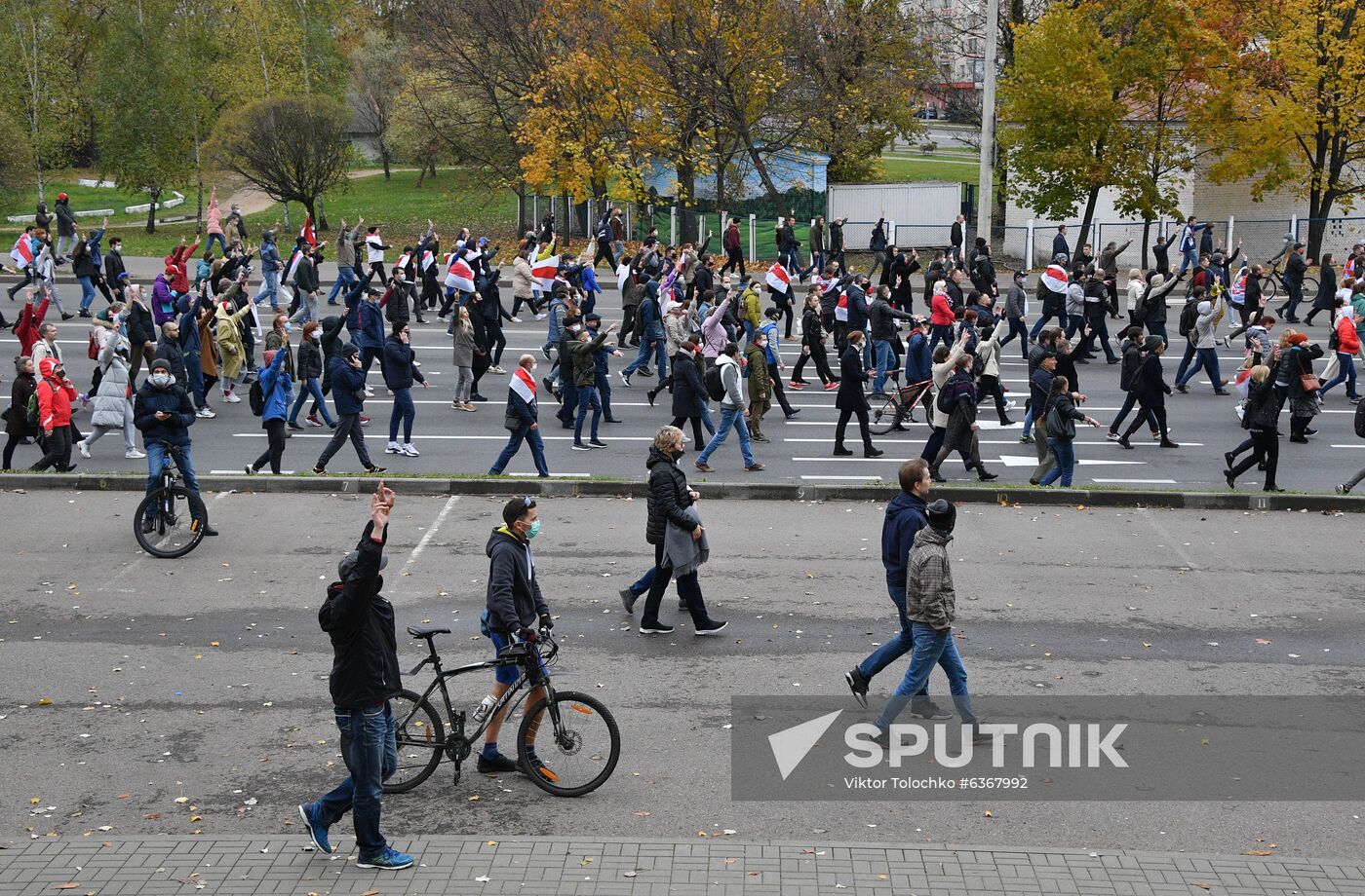 Belarus Presidential Election Protest