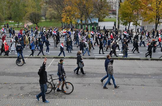 Belarus Presidential Election Protest 