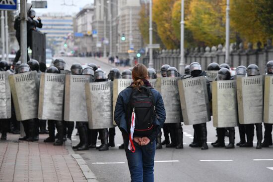 Belarus Presidential Election Protest 