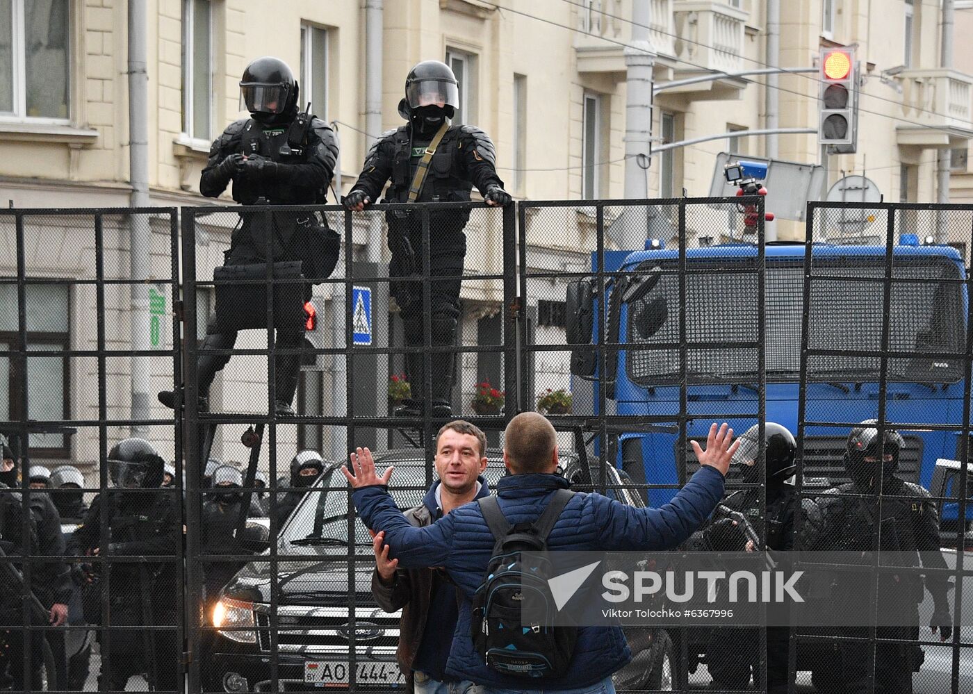 Belarus Presidential Election Protest