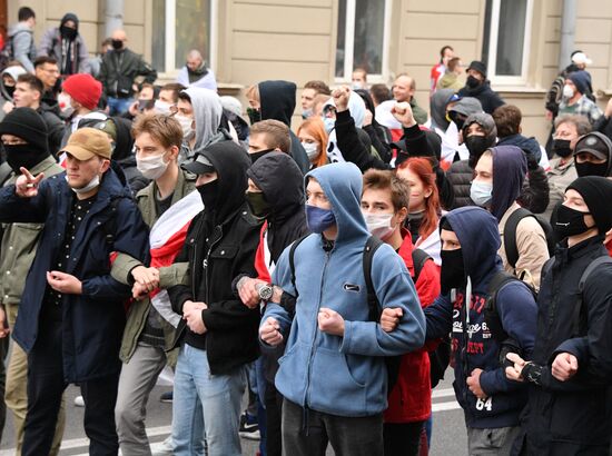 Belarus Presidential Election Protest 