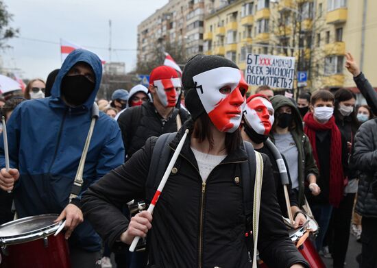 Belarus Presidential Election Protest 