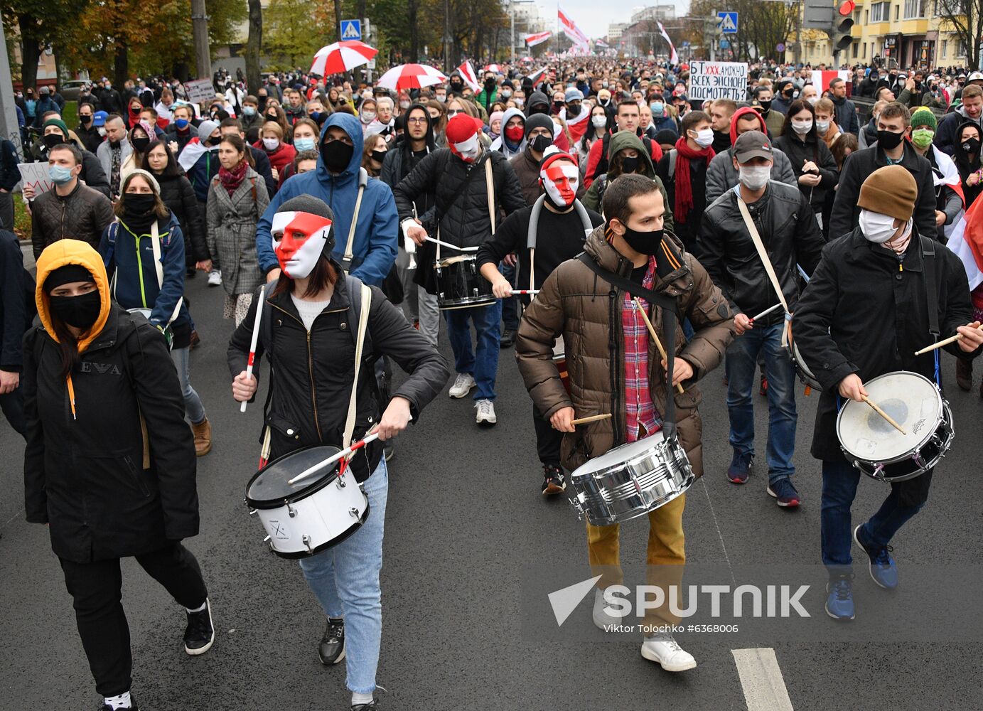 Belarus Presidential Election Protest