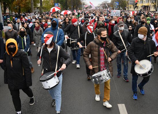 Belarus Presidential Election Protest 