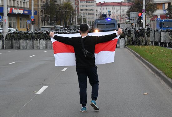 Belarus Presidential Election Protest 