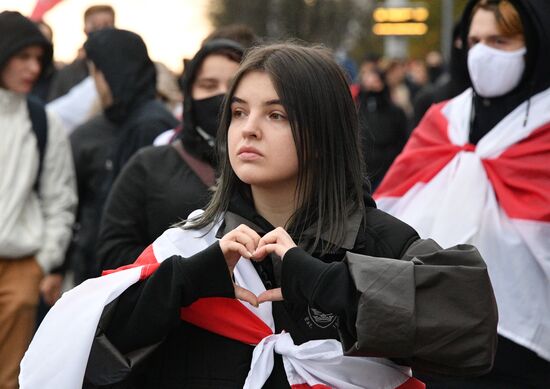 Belarus Presidential Election Protest 