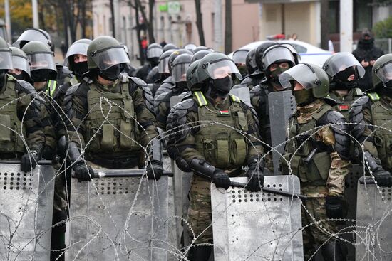 Belarus Presidential Election Protest 