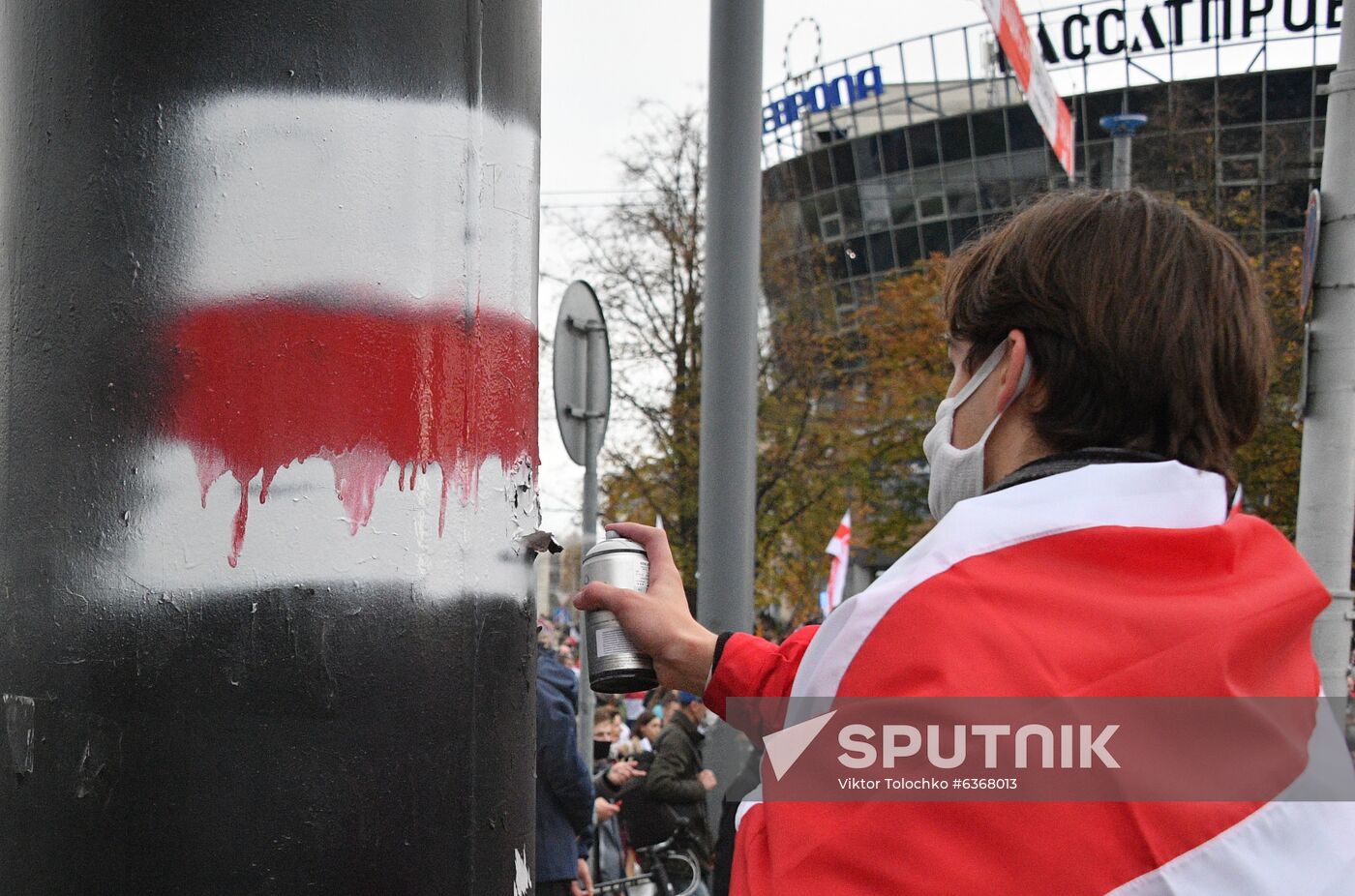 Belarus Presidential Election Protest