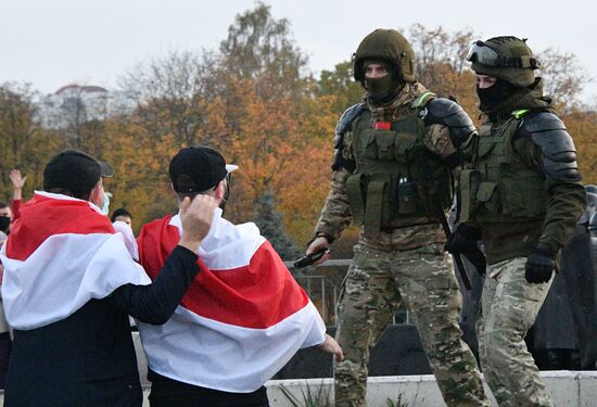 Belarus Presidential Election Protest 