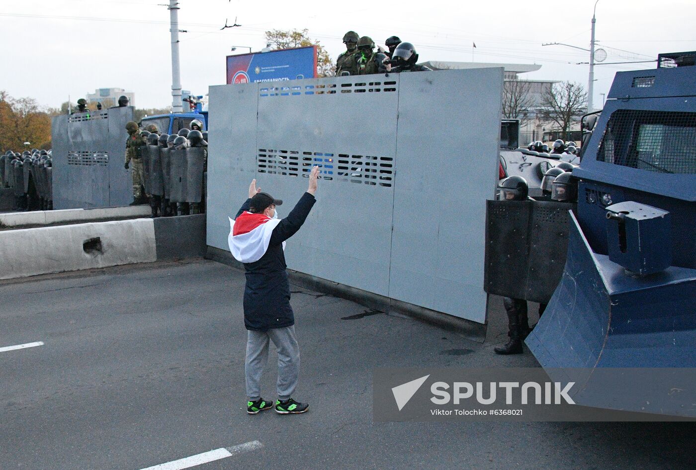 Belarus Presidential Election Protest