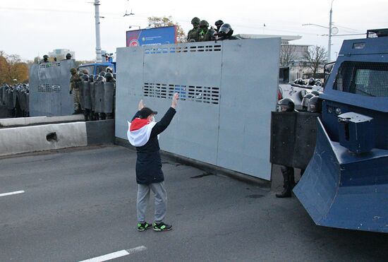 Belarus Presidential Election Protest 