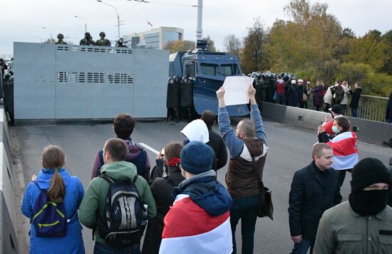 Belarus Presidential Election Protest 