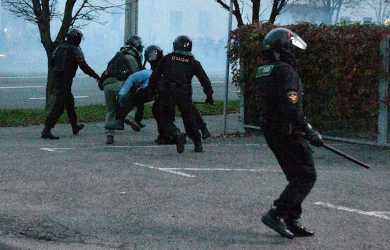 Belarus Presidential Election Protest 