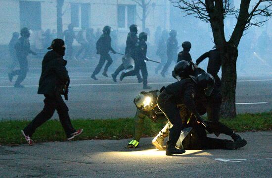 Belarus Presidential Election Protest 