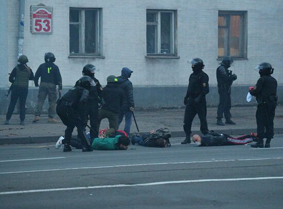 Belarus Presidential Election Protest 