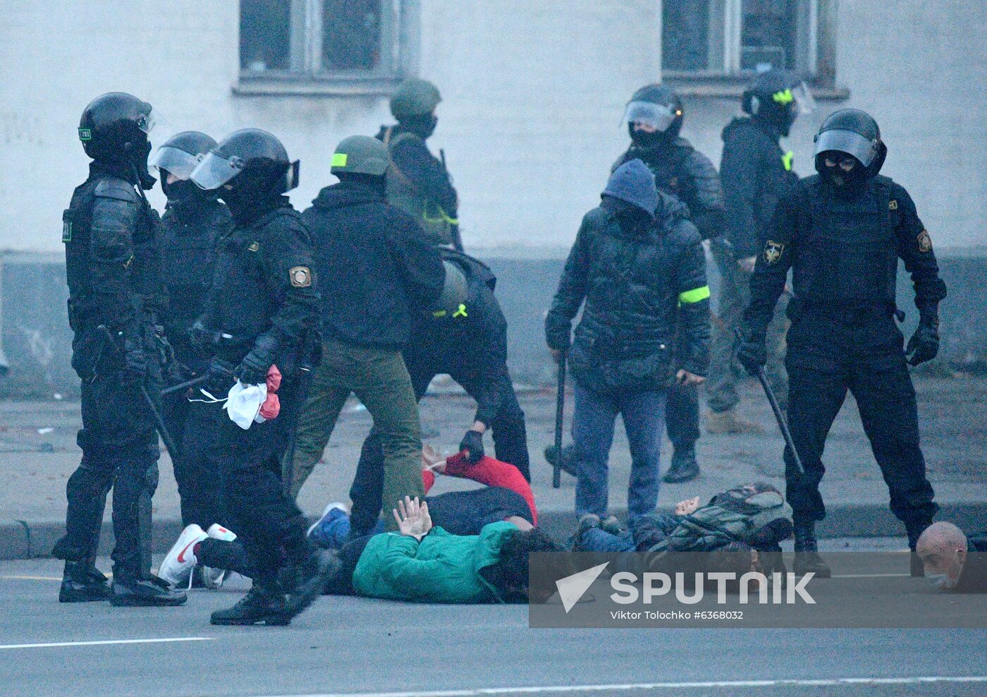 Belarus Presidential Election Protest
