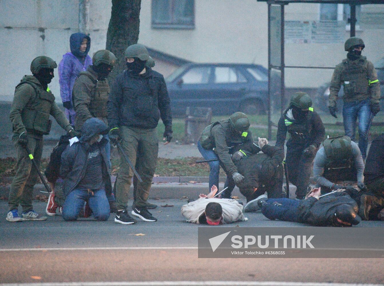 Belarus Presidential Election Protest