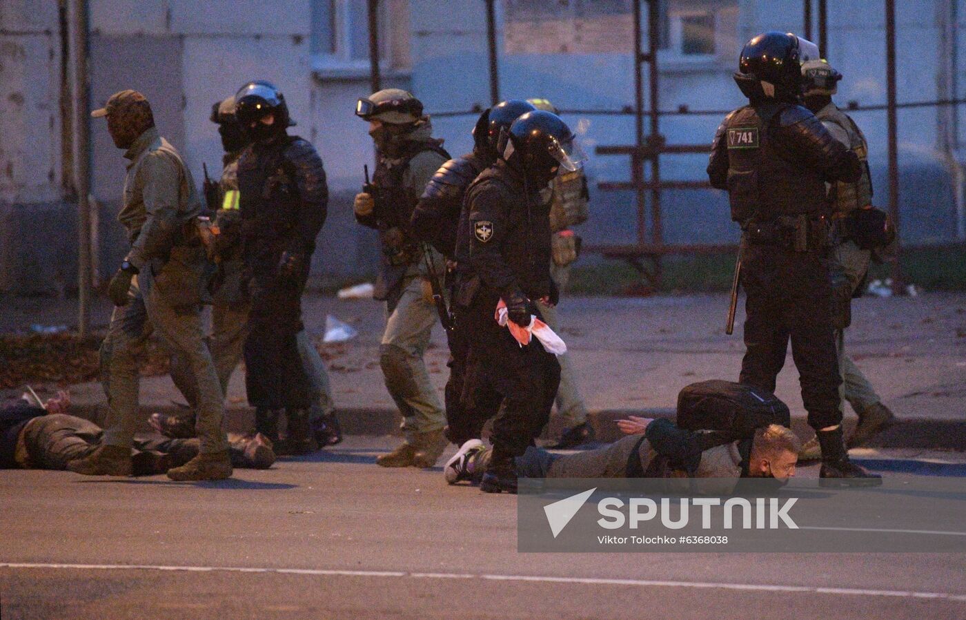 Belarus Presidential Election Protest