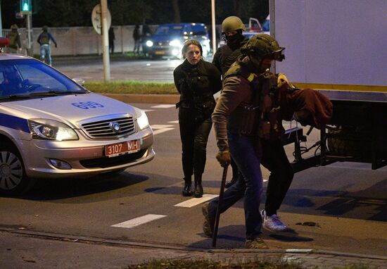 Belarus Presidential Election Protest 
