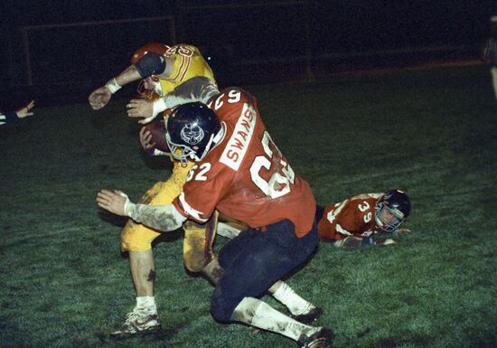 First American Football Championships in USSR