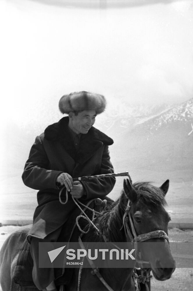 Kyrgyz shepherd Tashtanbek Akmatov