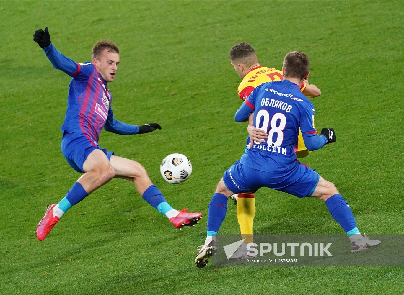 Russia Soccer Premier-League CSKA - Arsenal