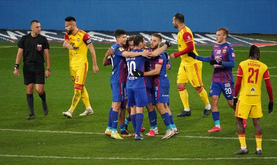 Russia Soccer Premier-League CSKA - Arsenal