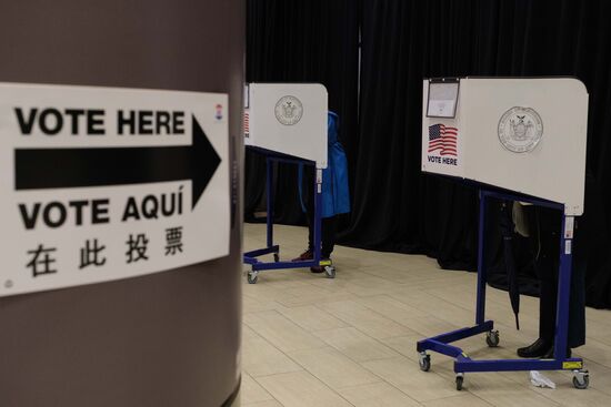 US Presidential Election Early Voting