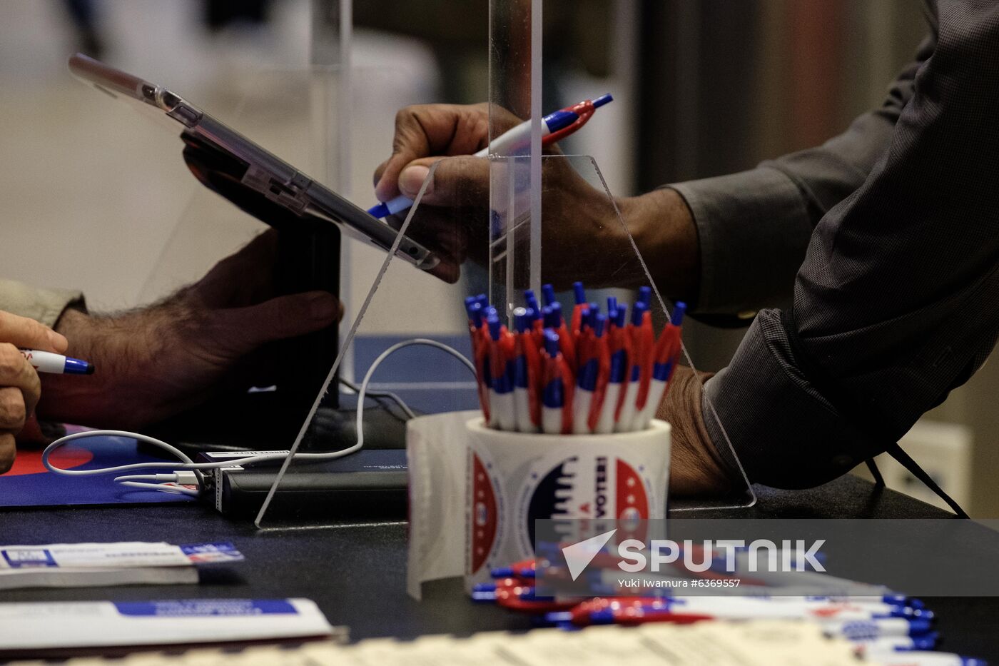 US Presidential Election Early Voting