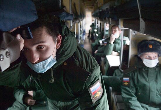 Russia Coronavirus Conscription