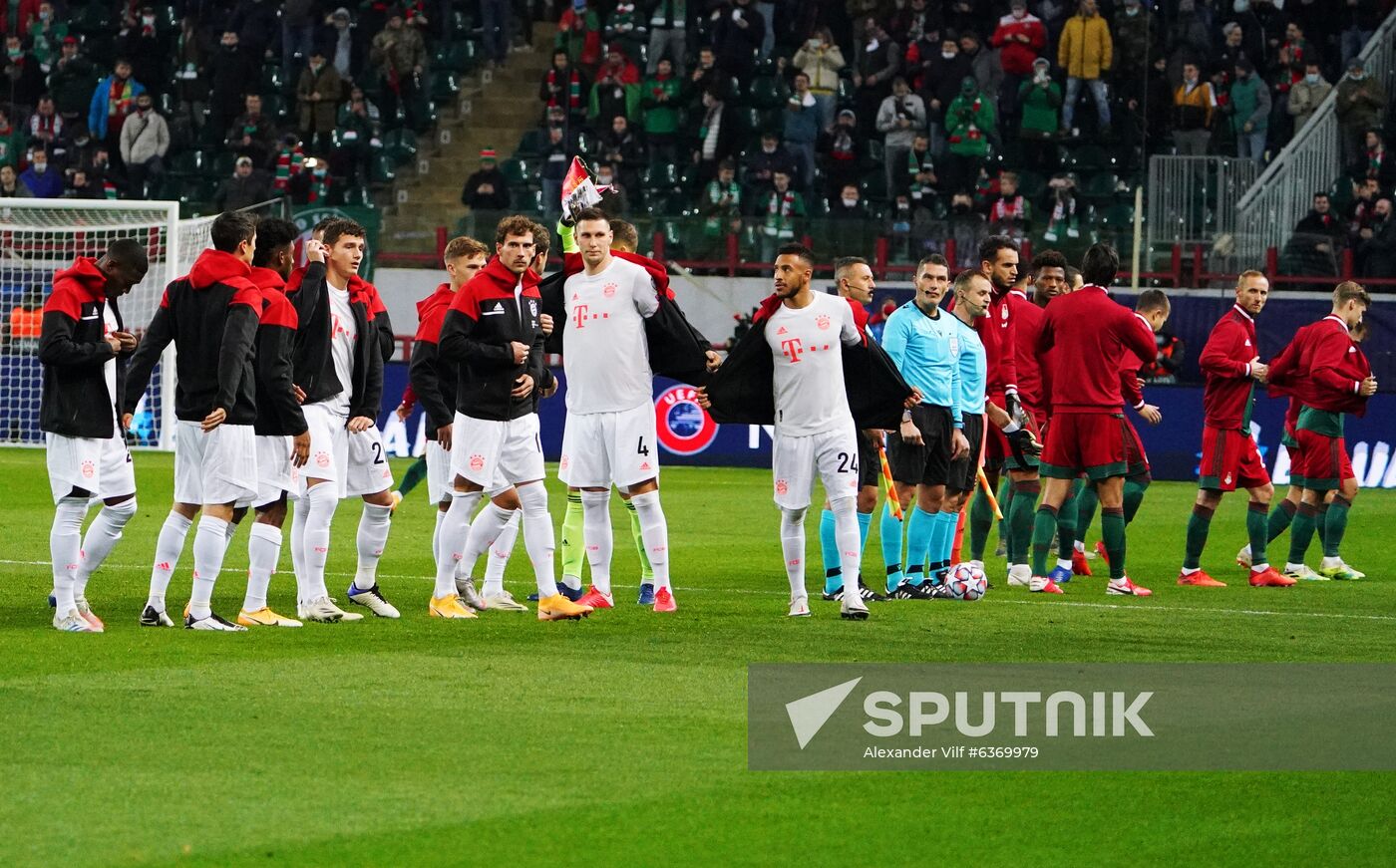 Russia Soccer Champions League Lokomotiv - Bayern