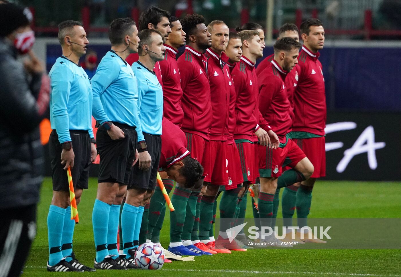 Russia Soccer Champions League Lokomotiv - Bayern