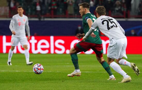 Russia Soccer Champions League Lokomotiv - Bayern