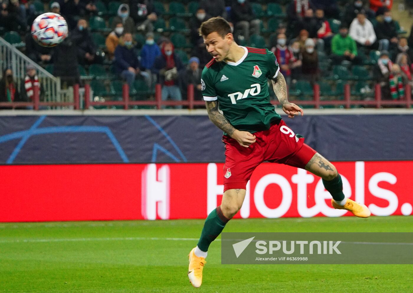 Russia Soccer Champions League Lokomotiv - Bayern