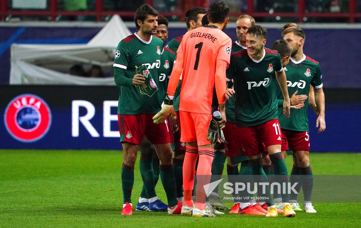 Russia Soccer Champions League Lokomotiv - Bayern